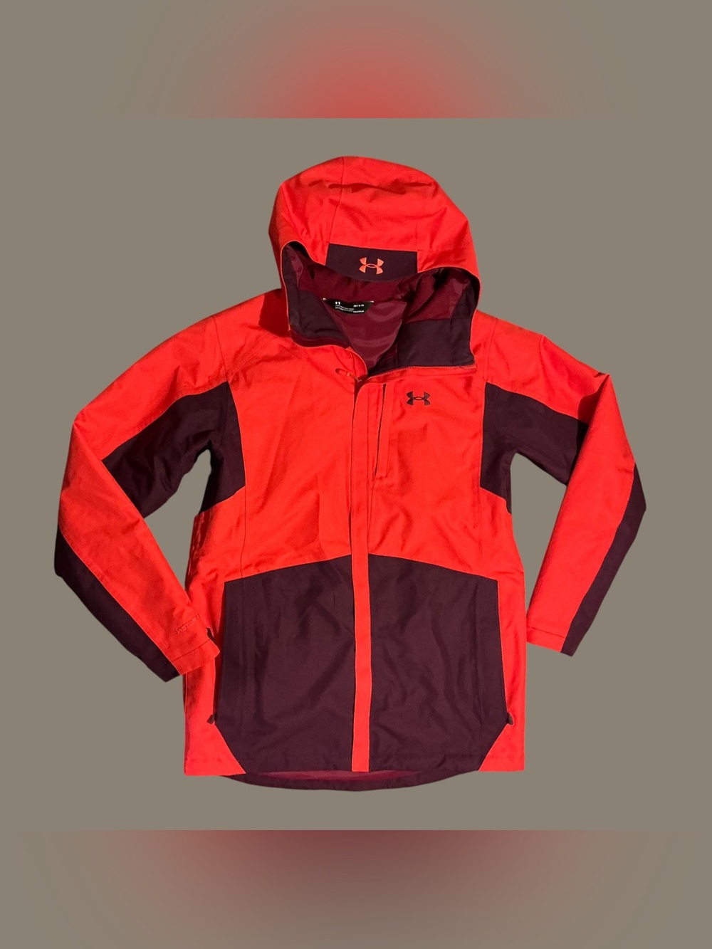 Under Armour Navigate Men’s L ColdGear Ski Snowboard Jacket Red-Orange